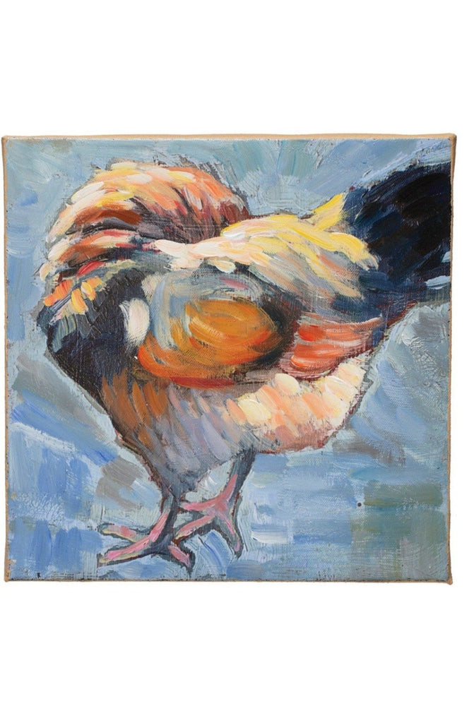 Chicken Canvas Wall Art