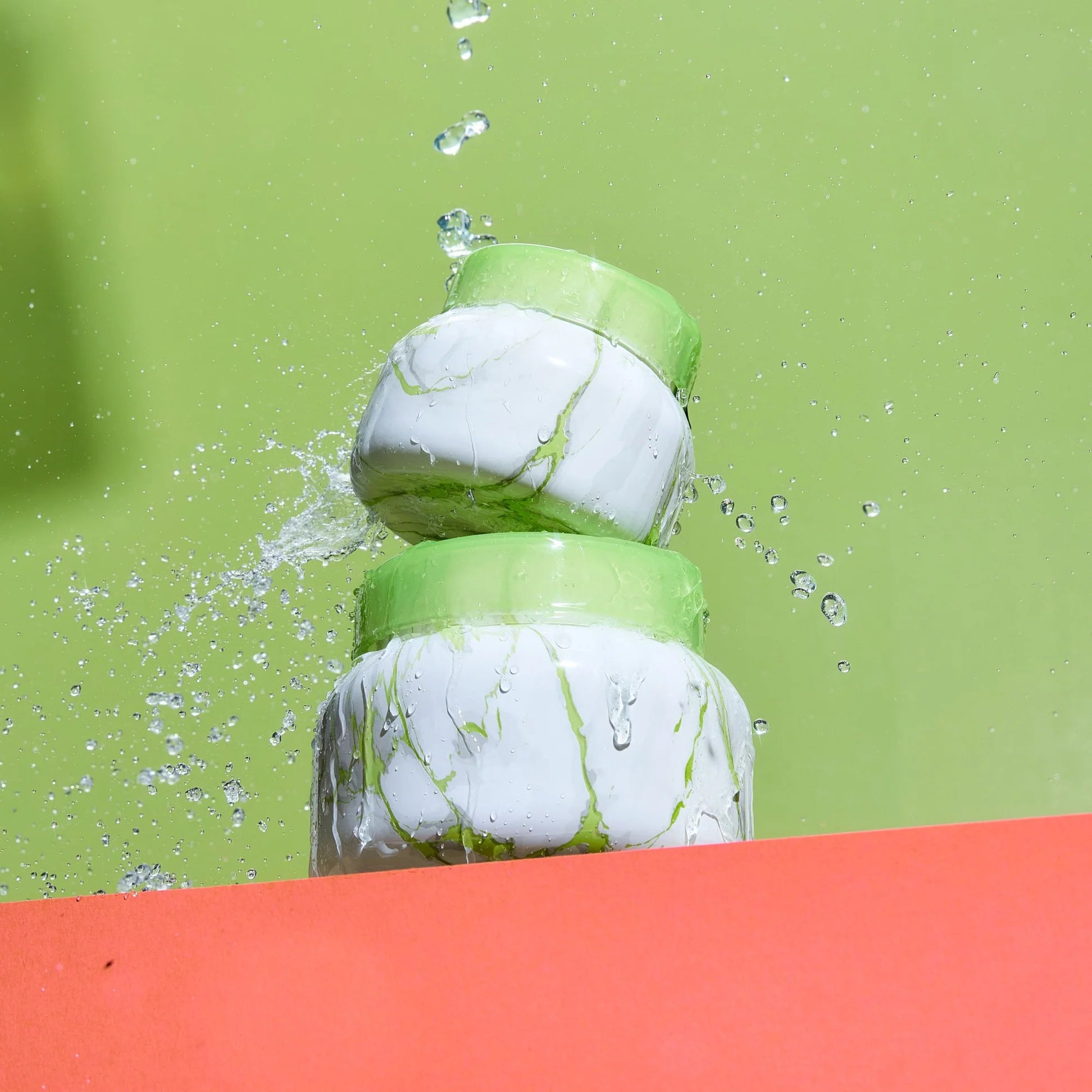 Honeydew Crush Modern Marble Candle