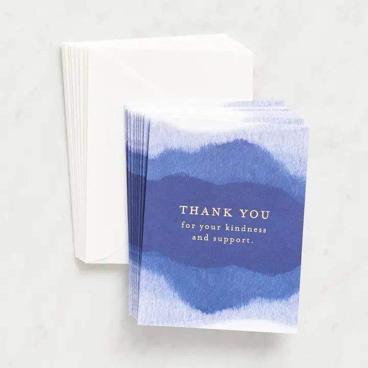 Kindness and Support Thank You Card