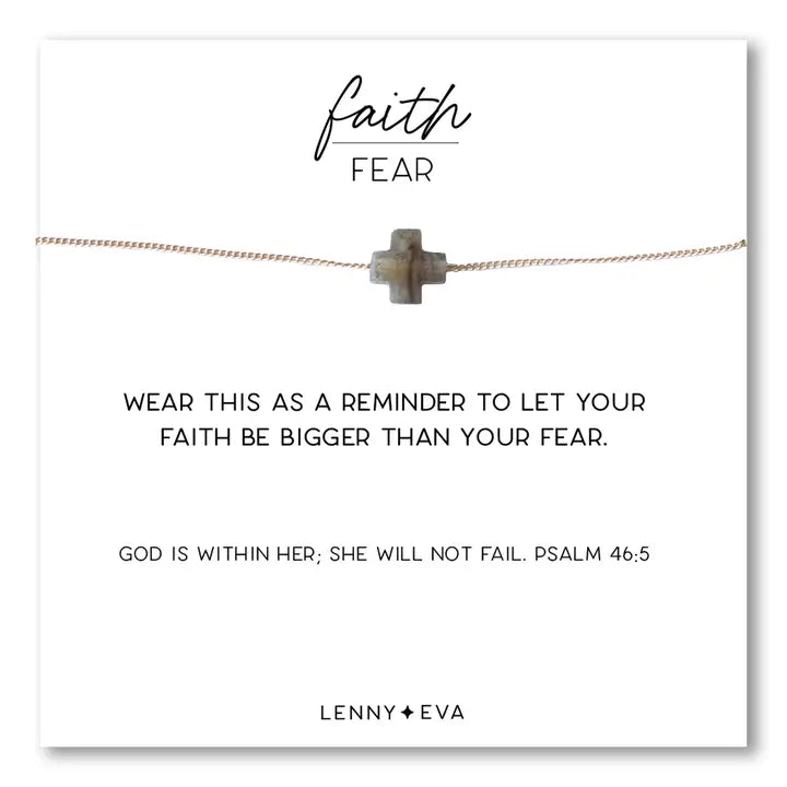 Faith Over Fear Bracelets and Necklaces