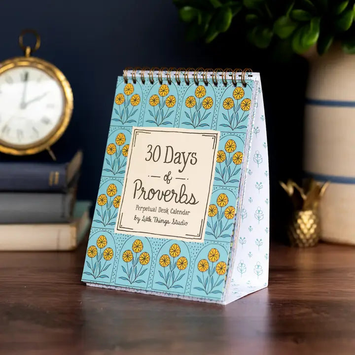 30 Days of Proverbs Perpetual Calendar - Soft