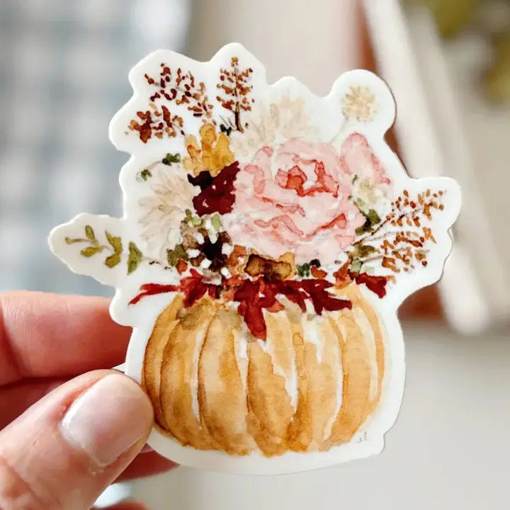 Pumpkin Bouquet Sticker