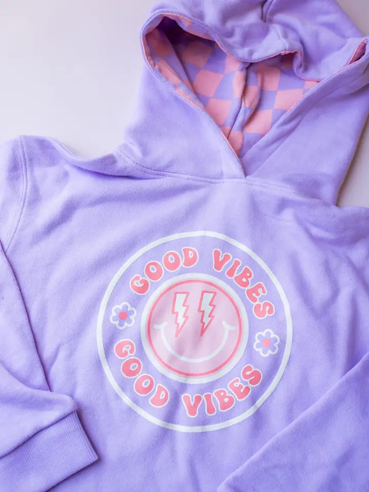 Take It Easy Checked Hoodie