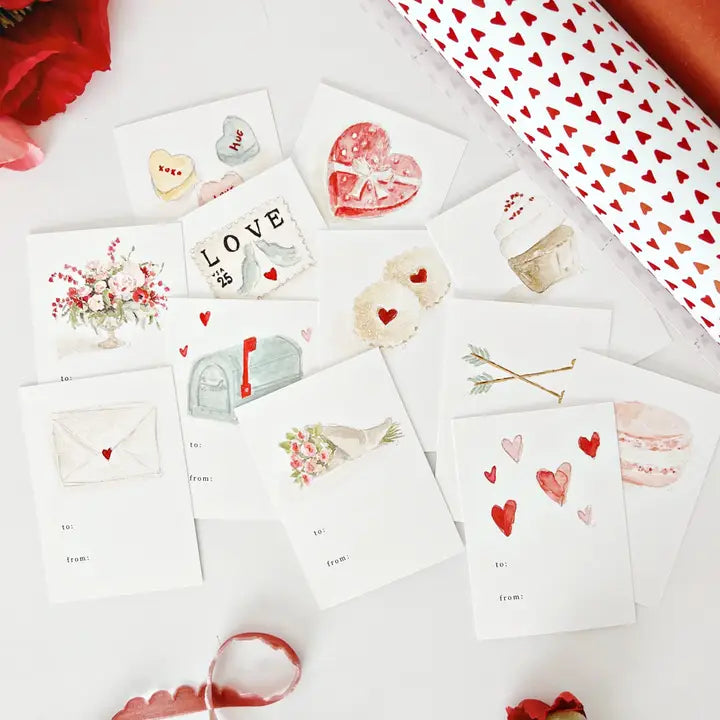 Mini Valentines cards - emily lex