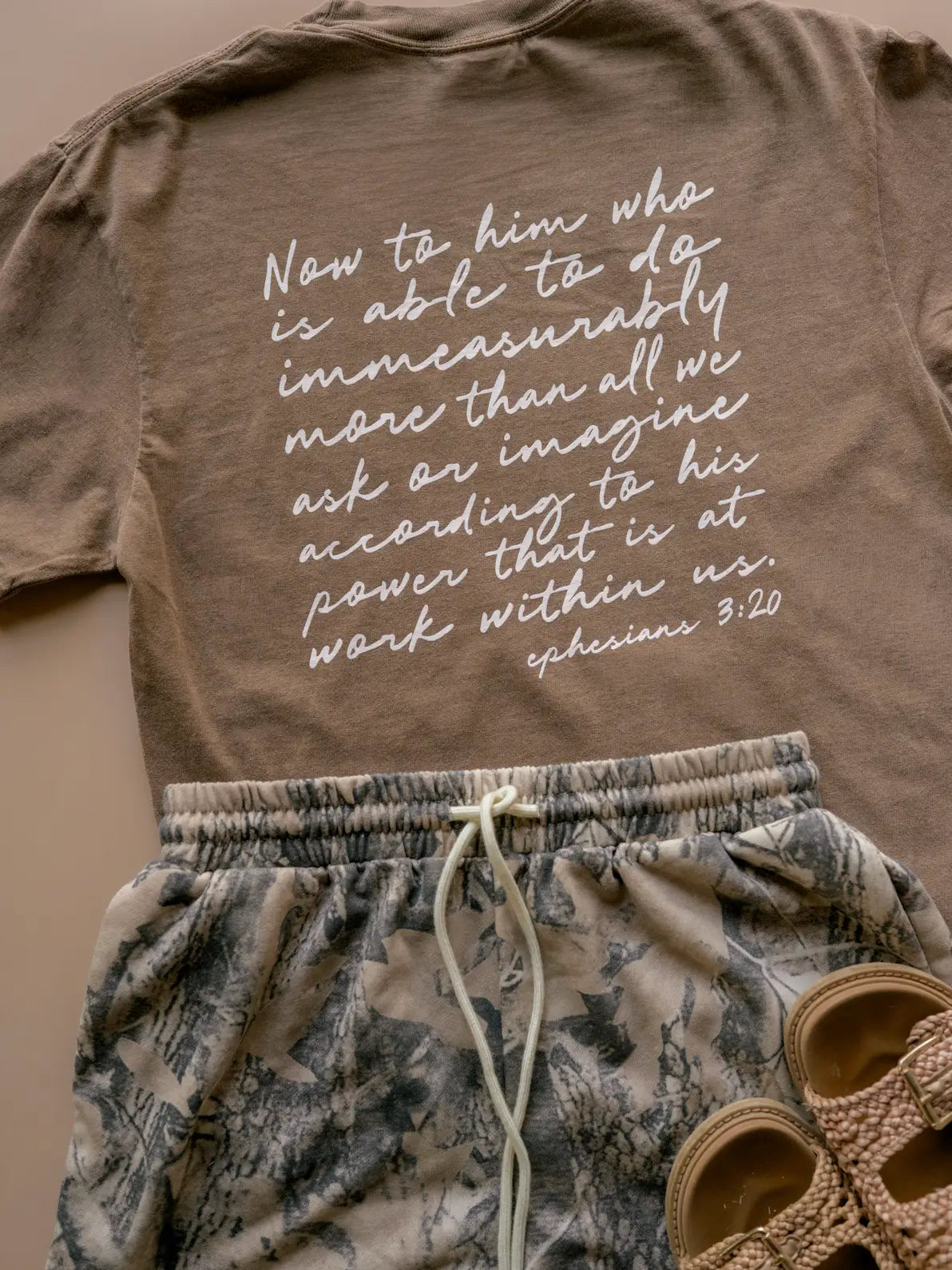 Immeasurably More Tee - Espresso
