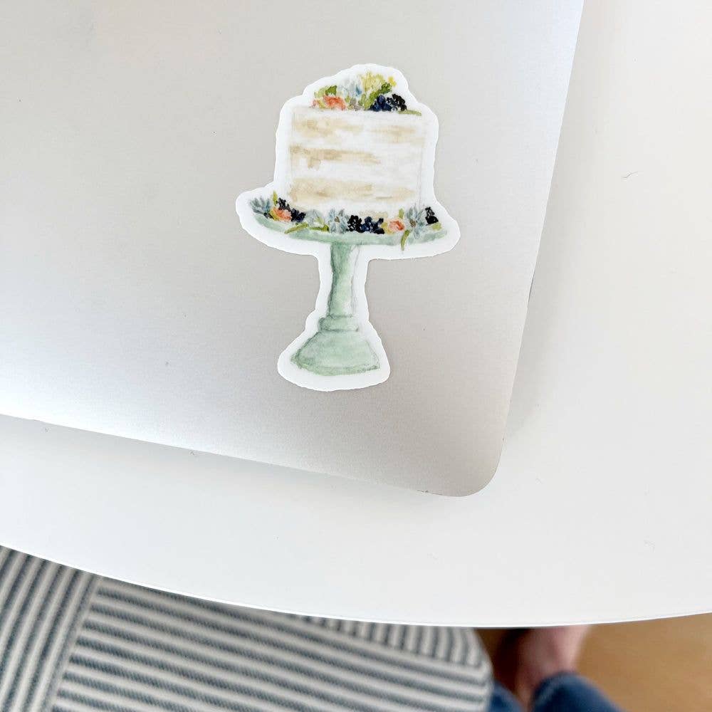 Cake sticker