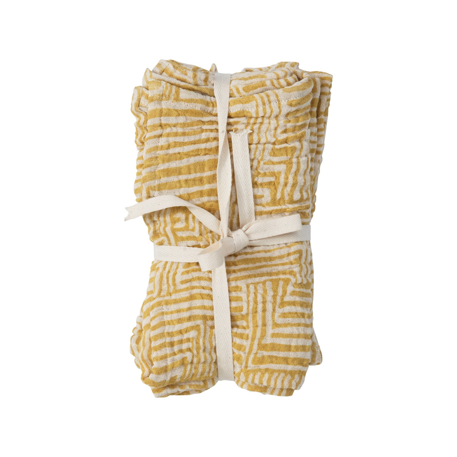 Cotton Kuba Cloth pattern napkins