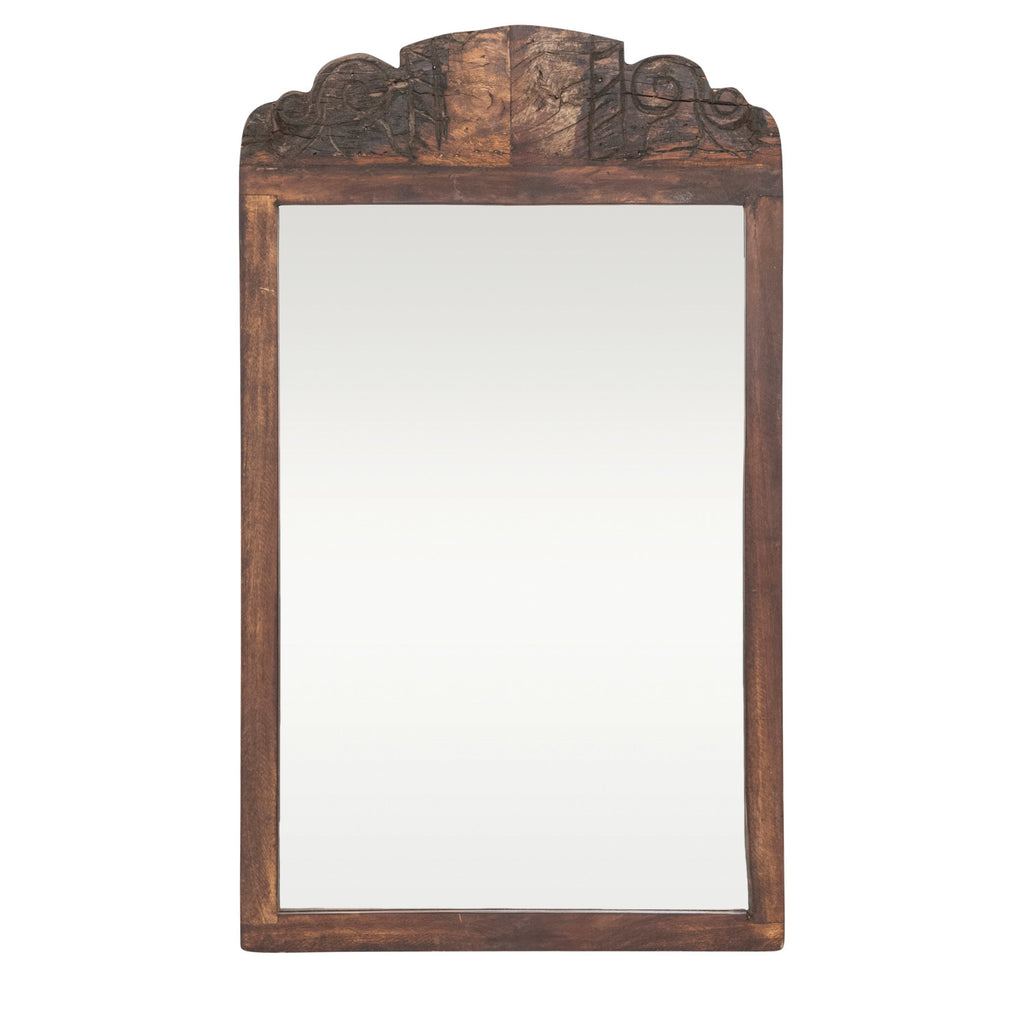 Found Reclaimed wood framed Wall Mirror