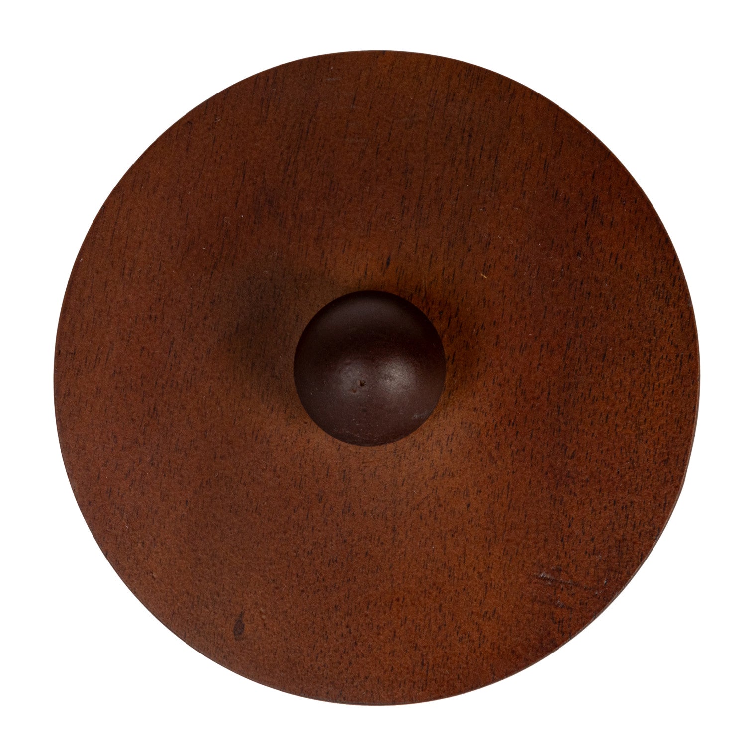 Stoneware Canister w/ Raised Dots & Acacia Wood Lid & Natural