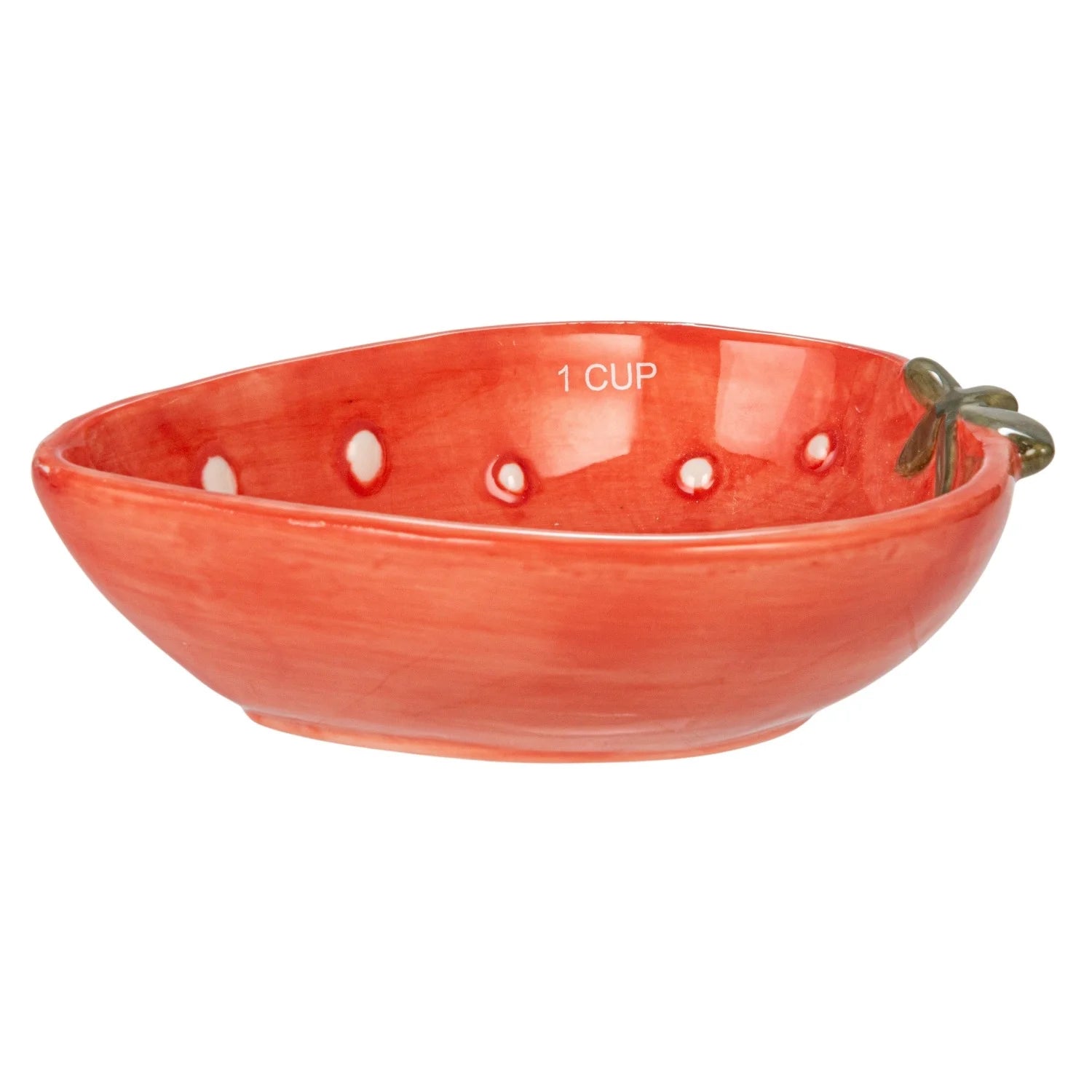 Cup Hand-Painted Strawberry Shaped Measuring Cups