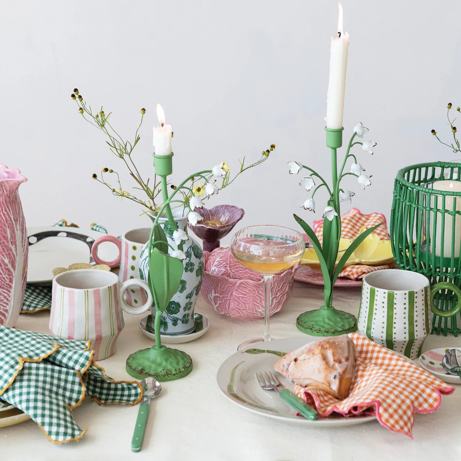 6 oz. Stoneware Cabbage Shaped Baker, Pink