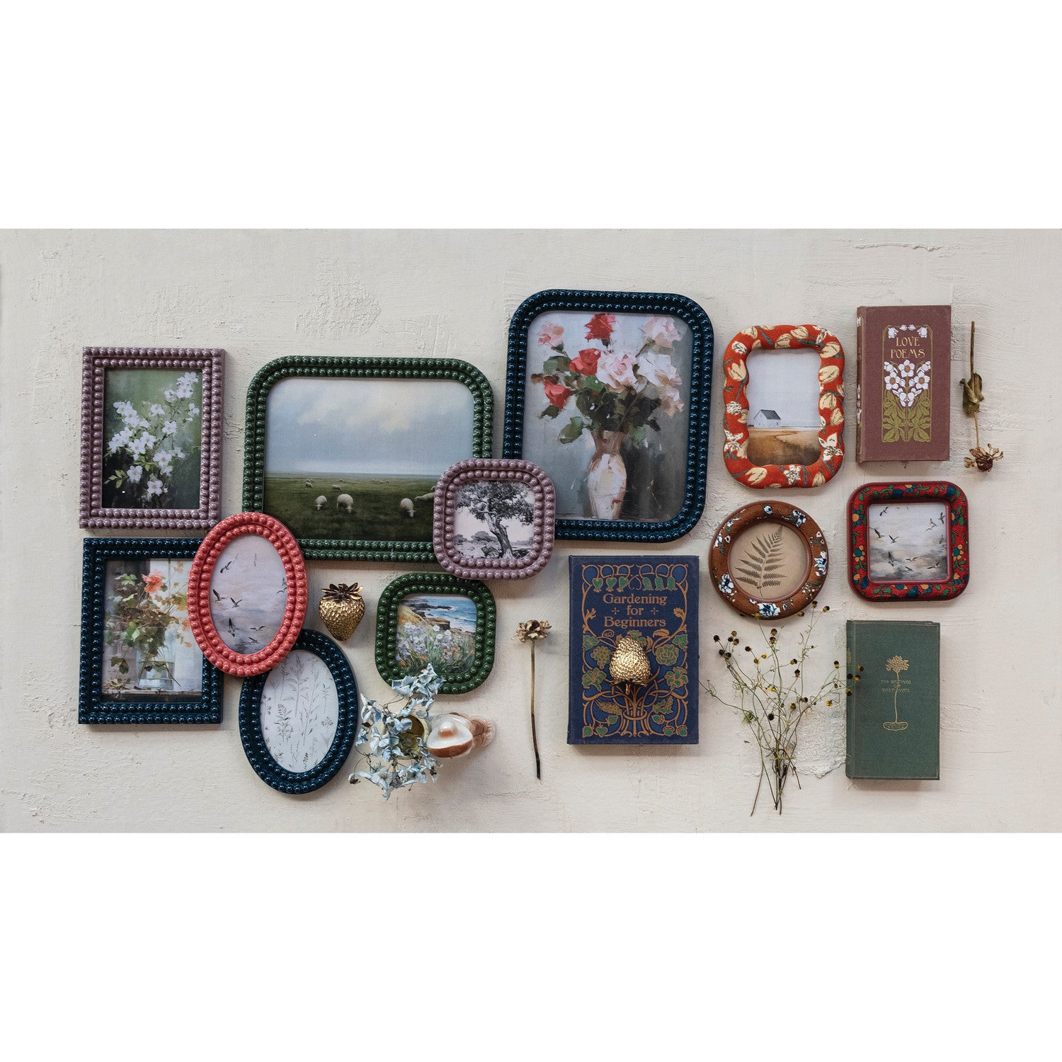 Resin Bobbin Photo Frame, 2 Colors (Holds 4" x 4" Photo) (Hangs or Sits)