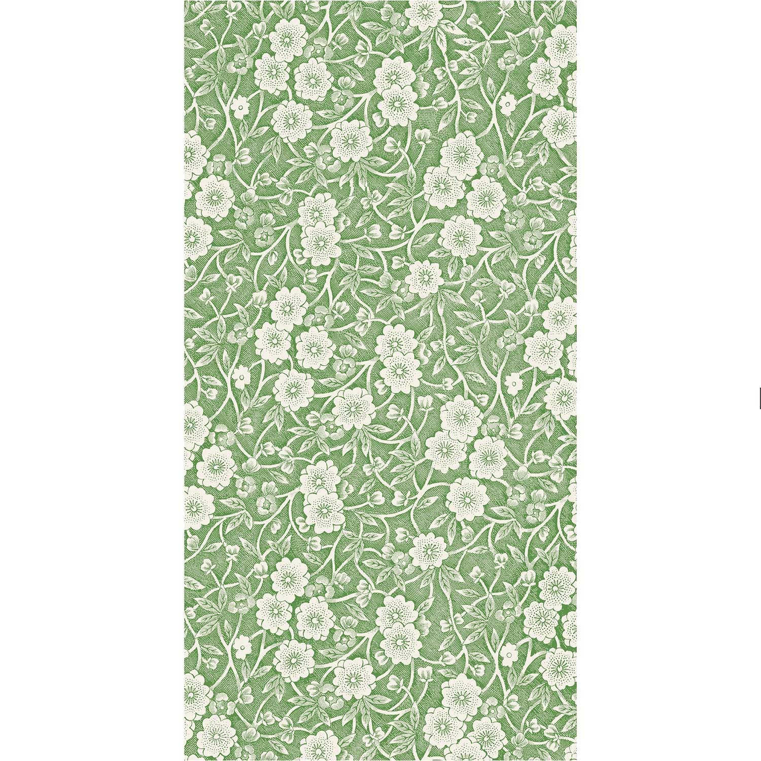Green Calico Guest Napkin - Pack of 16