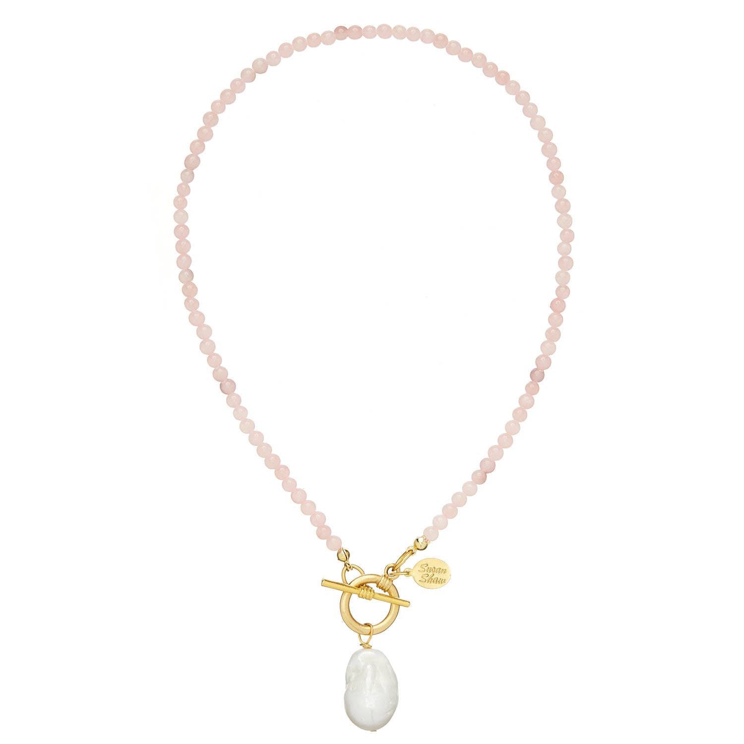 Katie Necklace - Light Pink