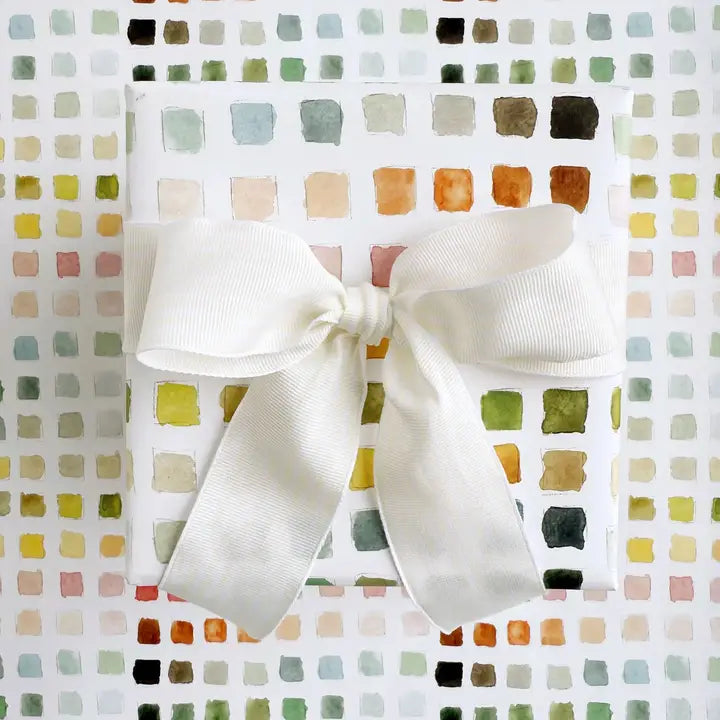 Paint Swatch Gift Wrapping Paper