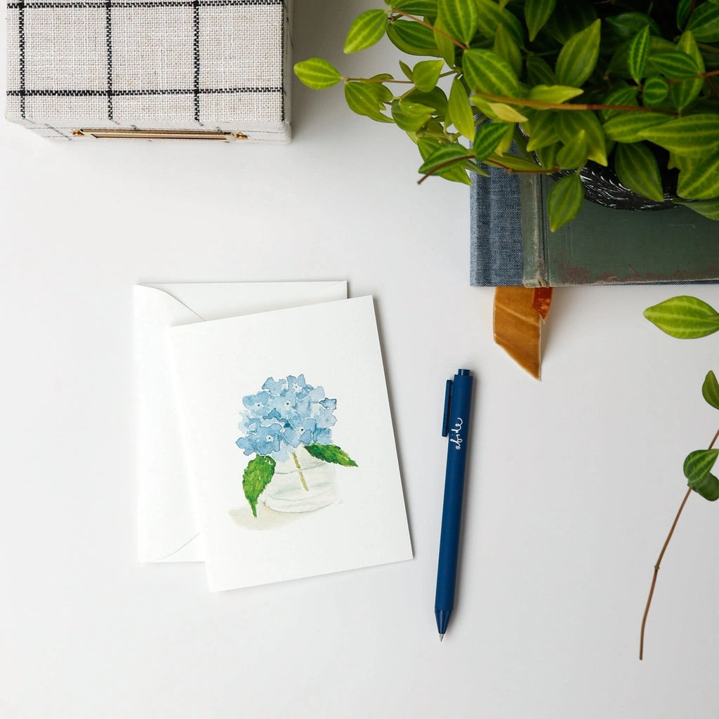 Hydrangea Notecard Set by Emily Lex