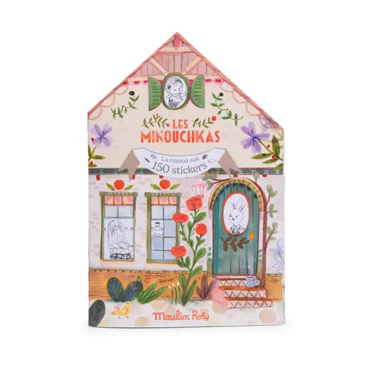 Coloring Books (20 Pages) w/150 Stickers - the Minouchkas (Pack of 6)