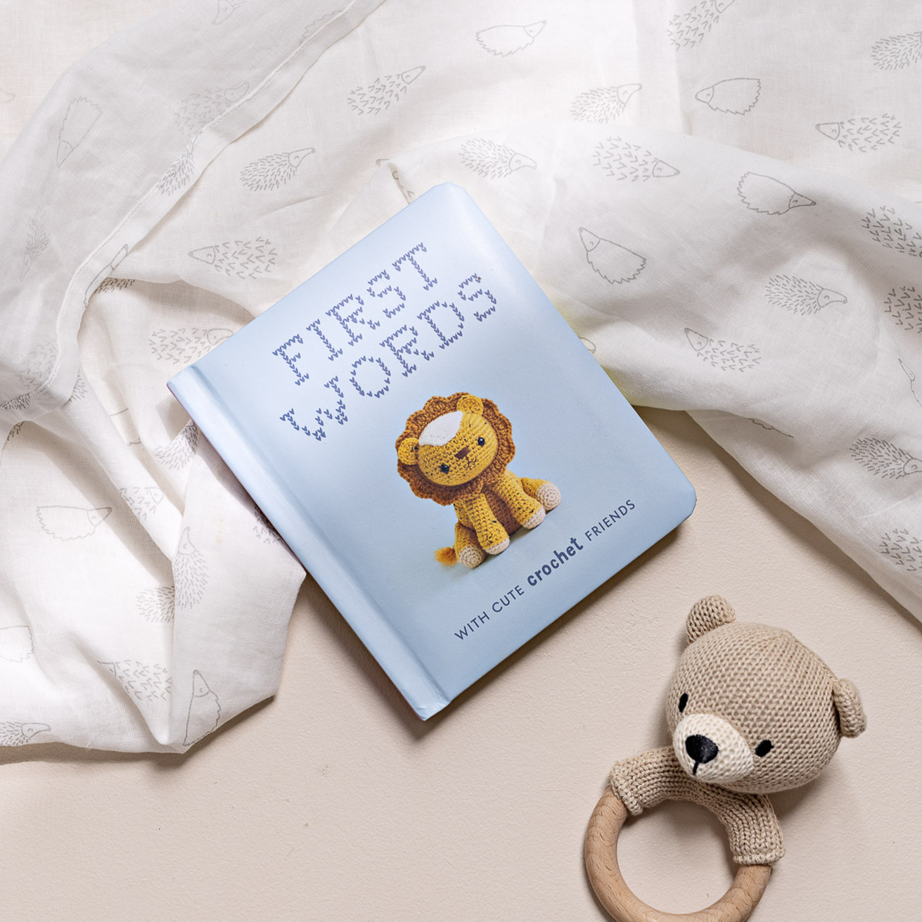 First Words with Cute Crochet Friends (Easter Basket Gifts)