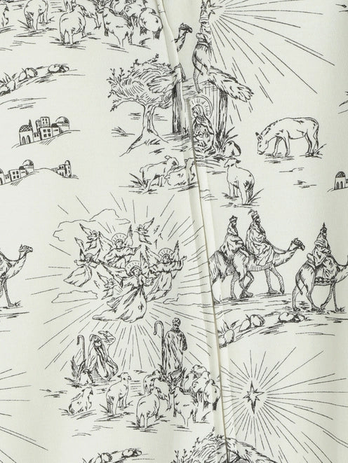 Bethlehem Footless Onesie Pj Cotton 3-6 Months