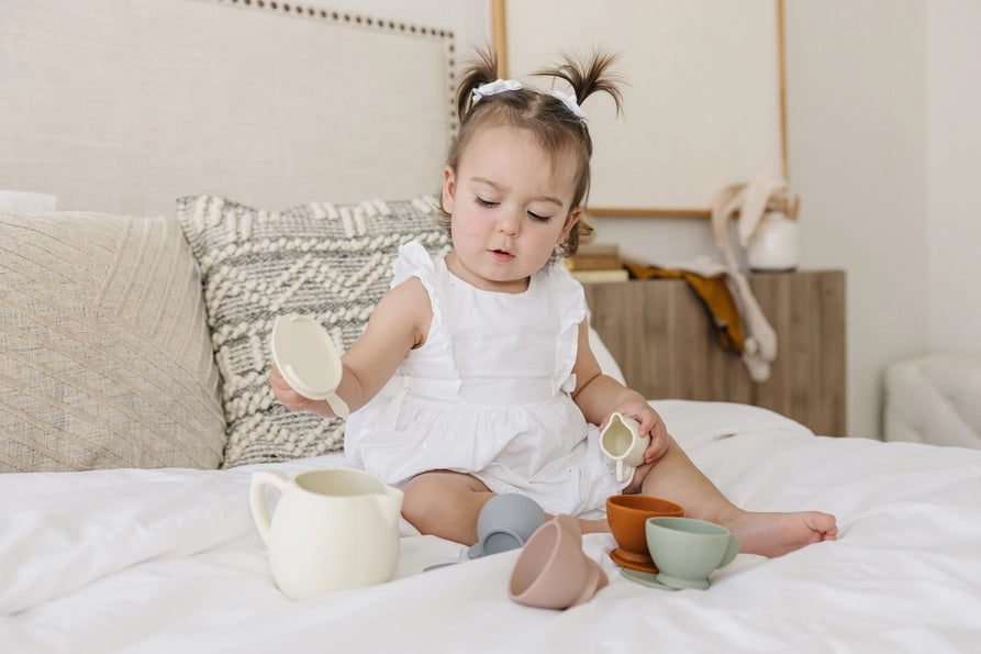 Cream Multi Mix Tea Play Set