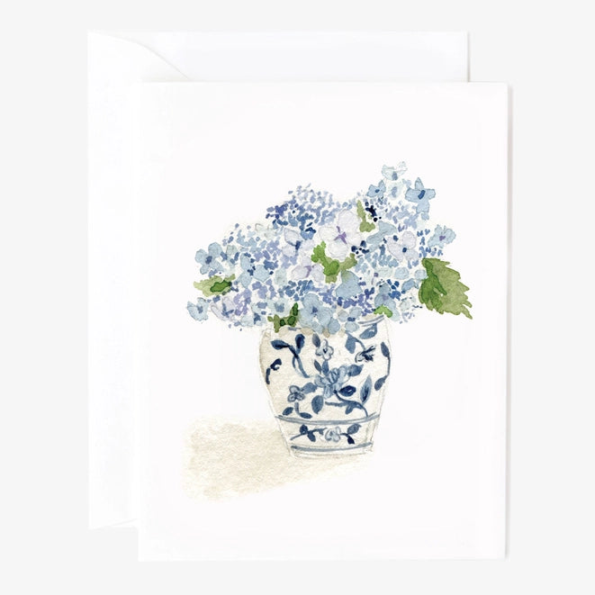 Hydrangea Bouquet Notecards by Emily Lex