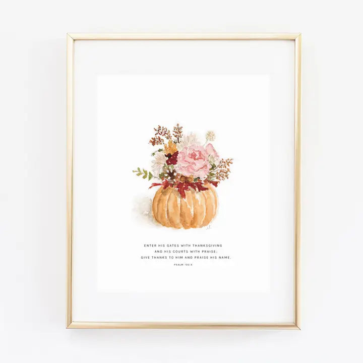 Fall Scripture Prints by Emily Lex