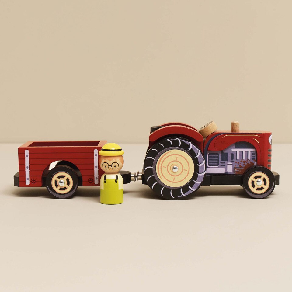 Farmyard Tractor and Character
