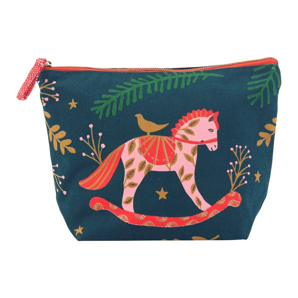 HOLIDAY HORSE Pouch, Large