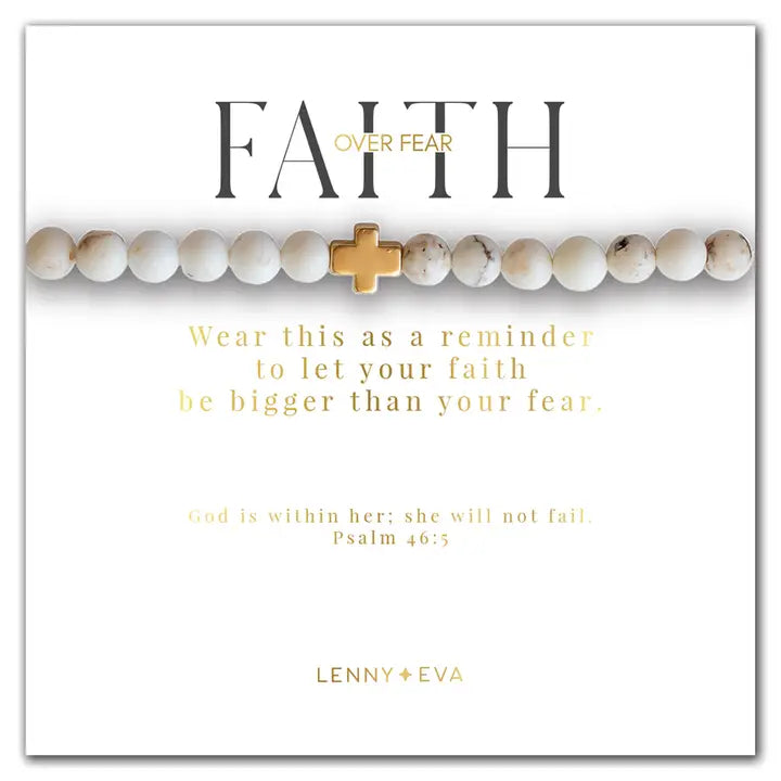 Faith Over Fear Bracelet