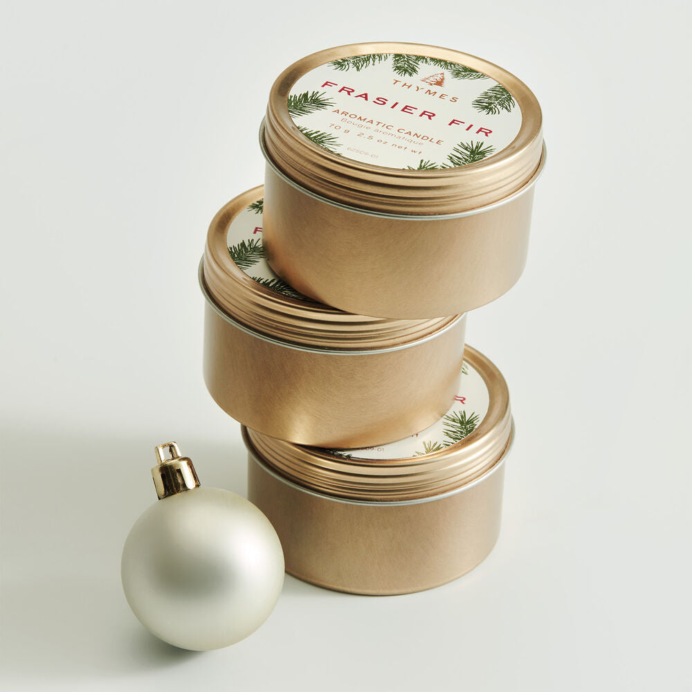 Frasier Fir Candle Travel Tin