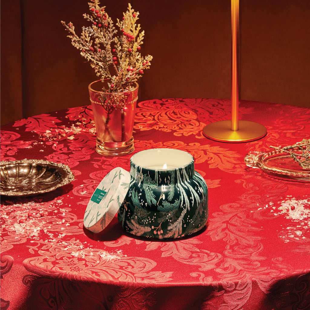 Crystal Pine Holiday Pattern Play Signature Candle