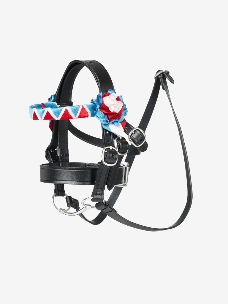 Toy Pony Showing Bridle Black