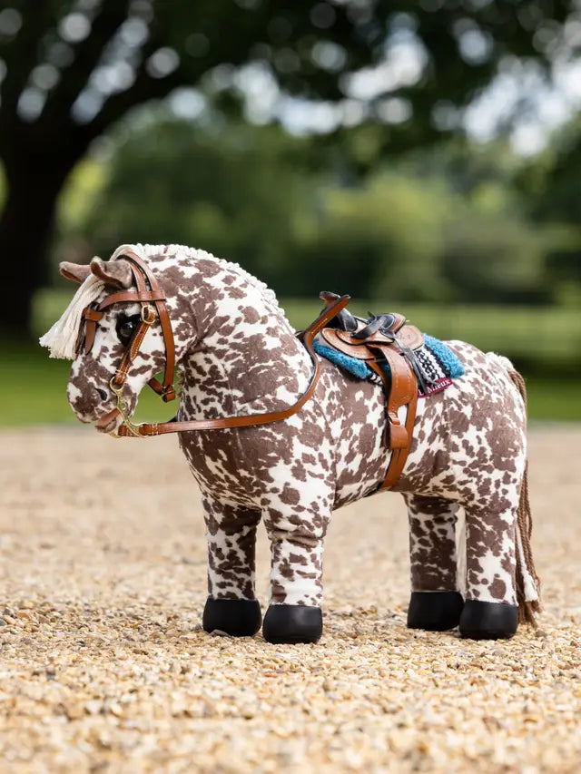 Toy Pony Western Saddle Tan