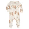 Bamboo Footed Romper Tutu Elephant