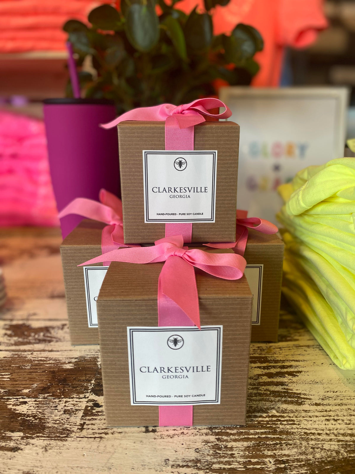 Ella B Candles, Local Themes