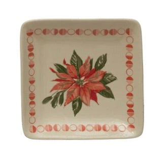 Stoneware Christmas Plates