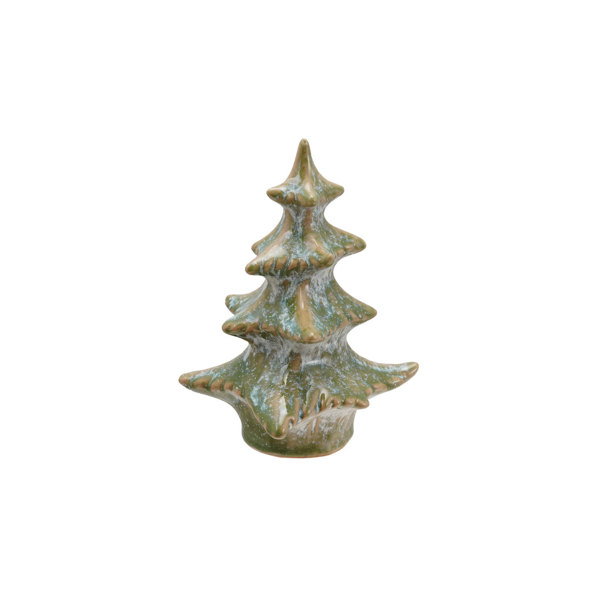 Stoneware Tree, Green