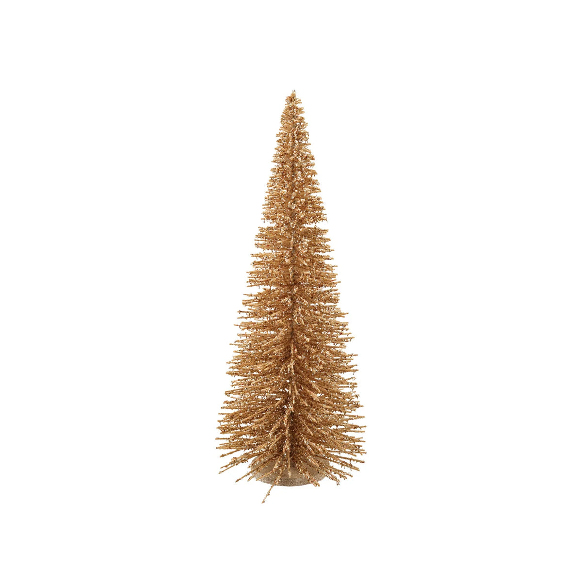 Wood Tree with Iridescent Mica Flakes & Glitter, Natural