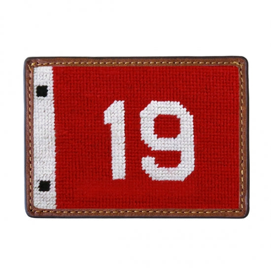 19th Hole Pin Flag Card Wallet