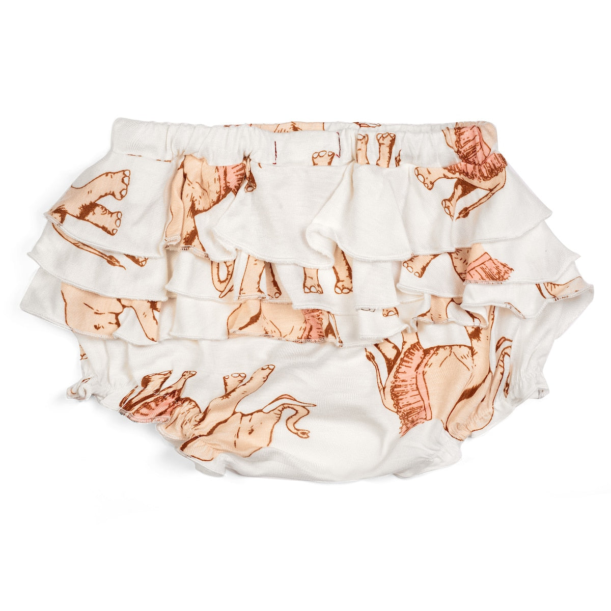 Tutu Elephant Bamboo Ruffle Bloomer - Milkbarn