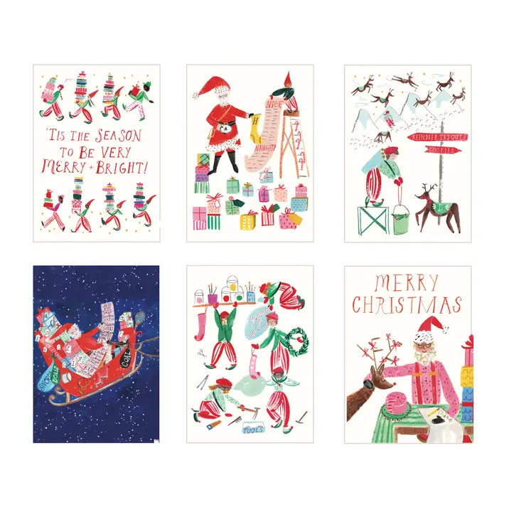 Package from Santa Holiday Gift Tags