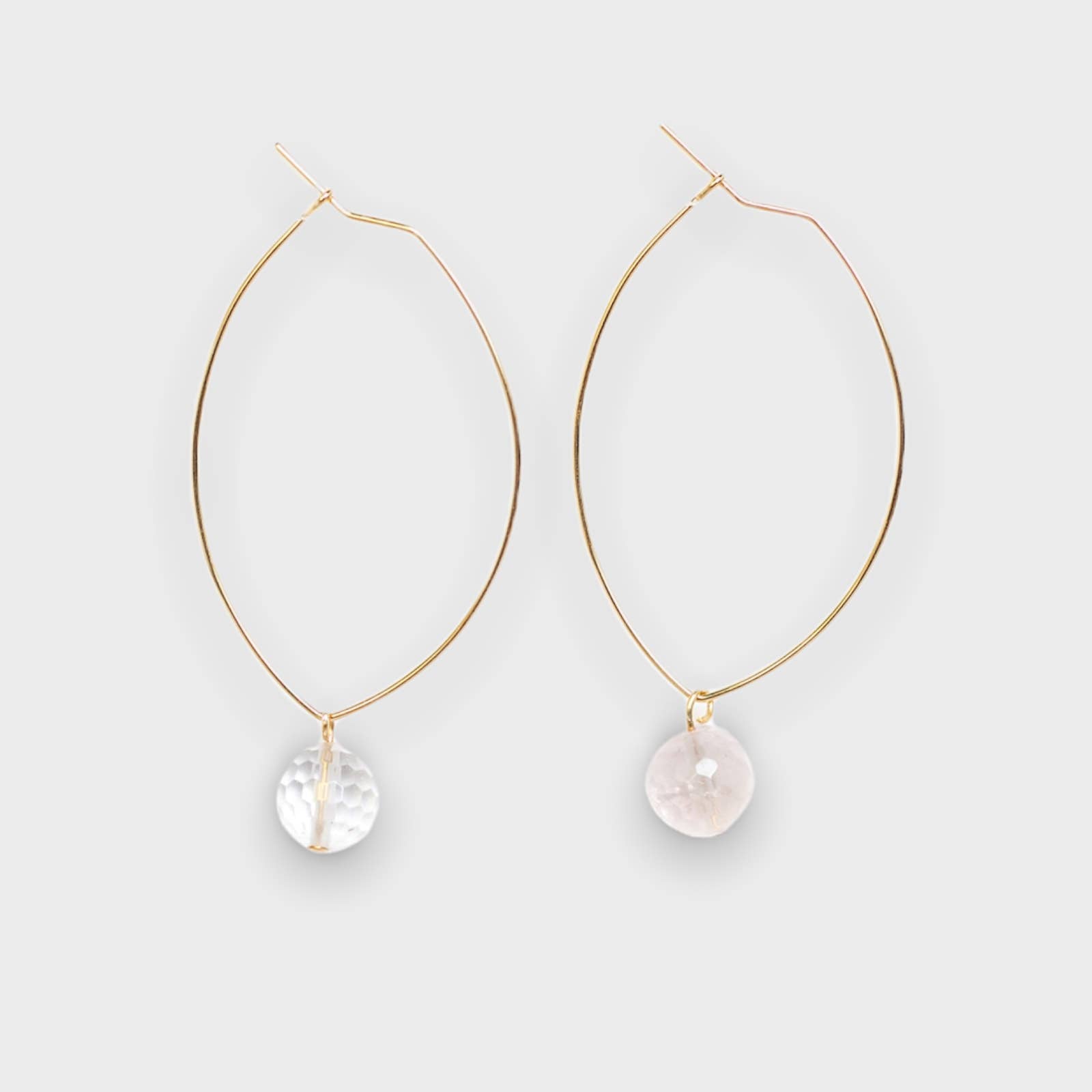 Lenny Gemstone Earrings, Multiple Colors