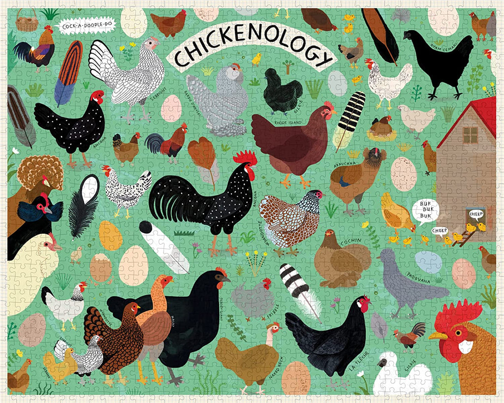 Chickenology 1,000 Piece Puzzle