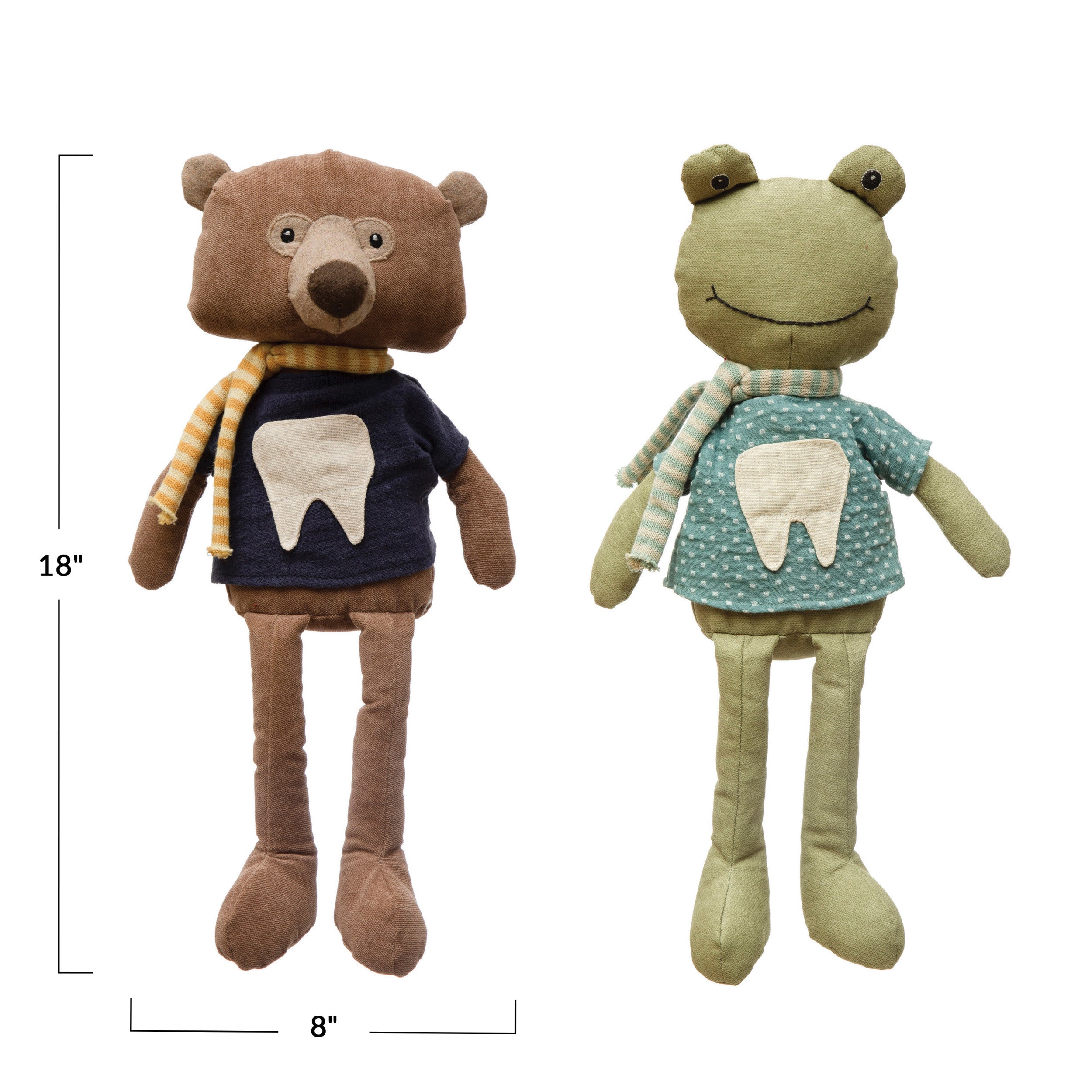 Fabric Animal Tooth Fairy Plush