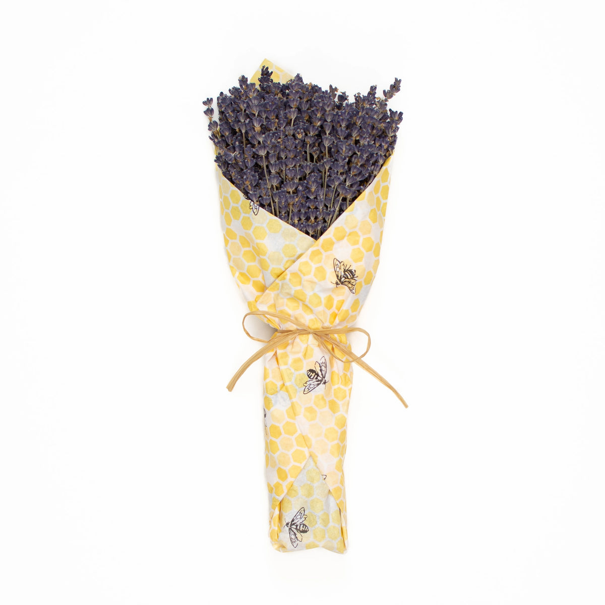 Lavender Bunch with Honey Bee Wrap