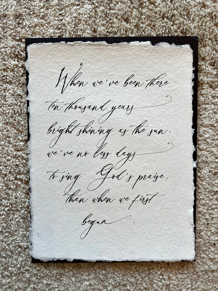 Hymns and Verses Prints