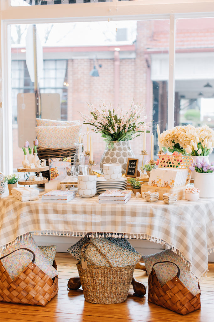 Woven Baskets with Handles