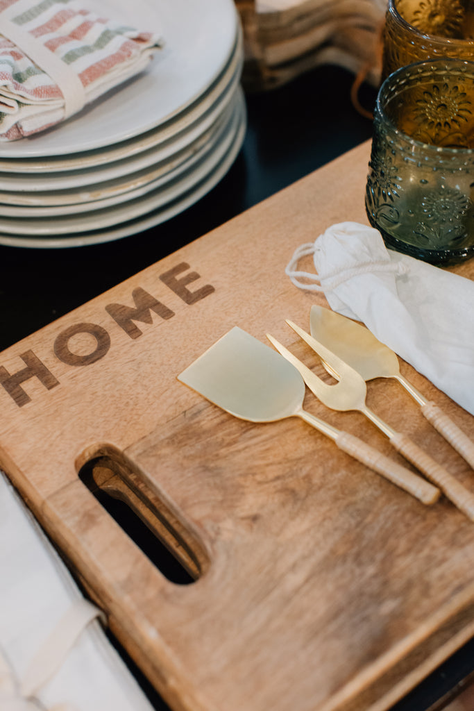 "Home Made" Mango Wood Cheese/Cutting Board