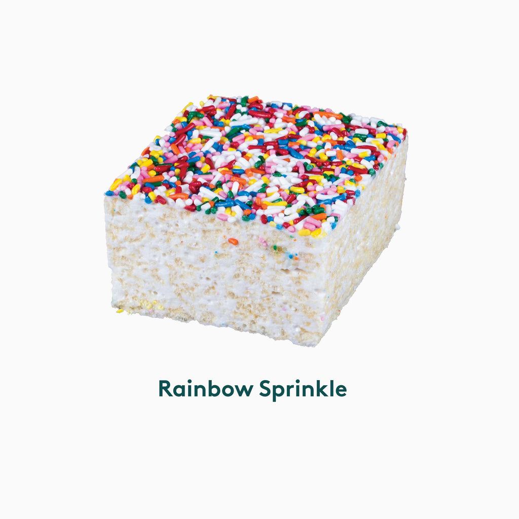 Rainbow Sprinkles Crispy Cake