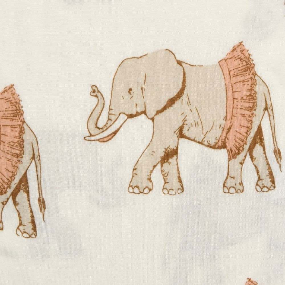 Tutu Elephant Bamboo Burp Cloths